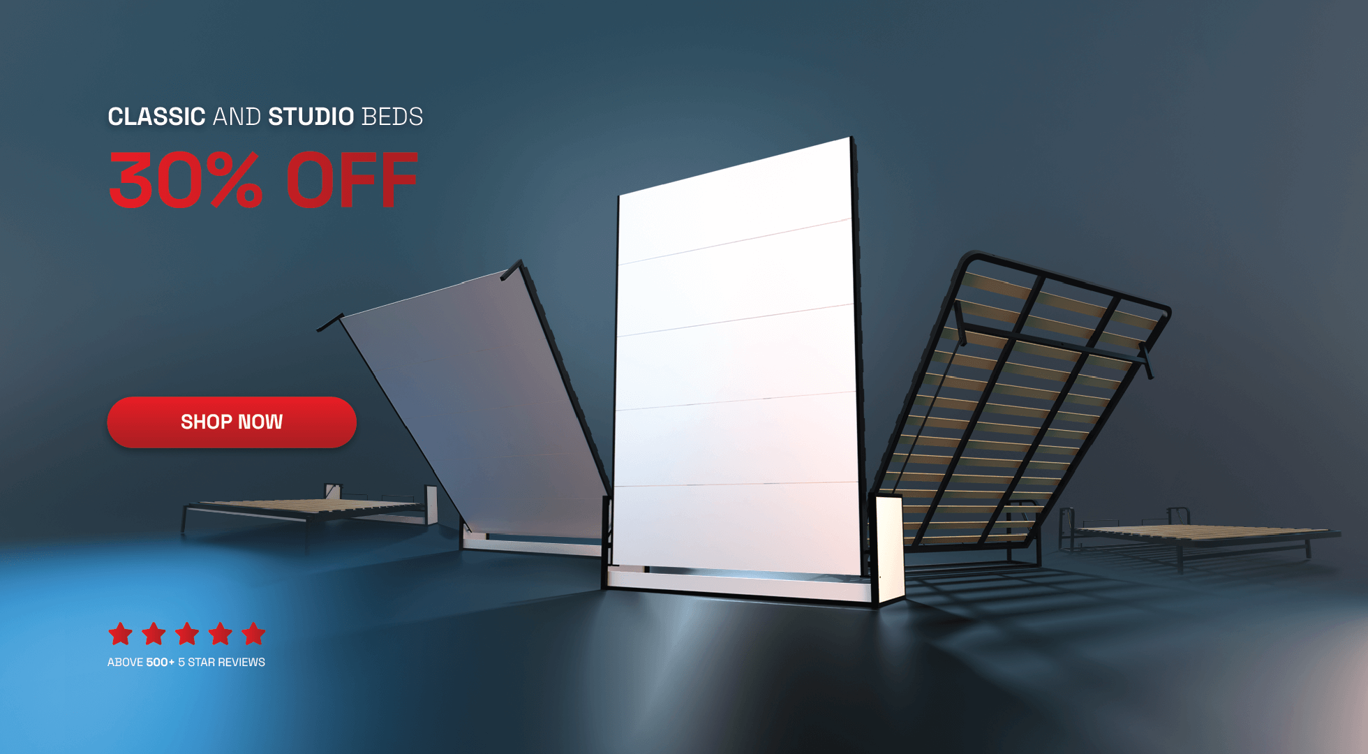 30% off all Studio and Classic Wall Beds