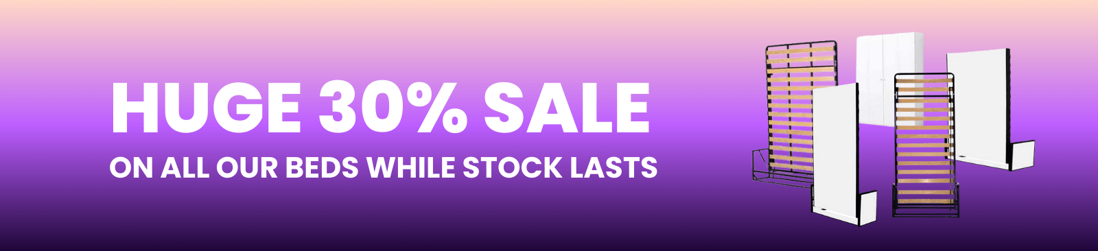 Huge 30% Sale