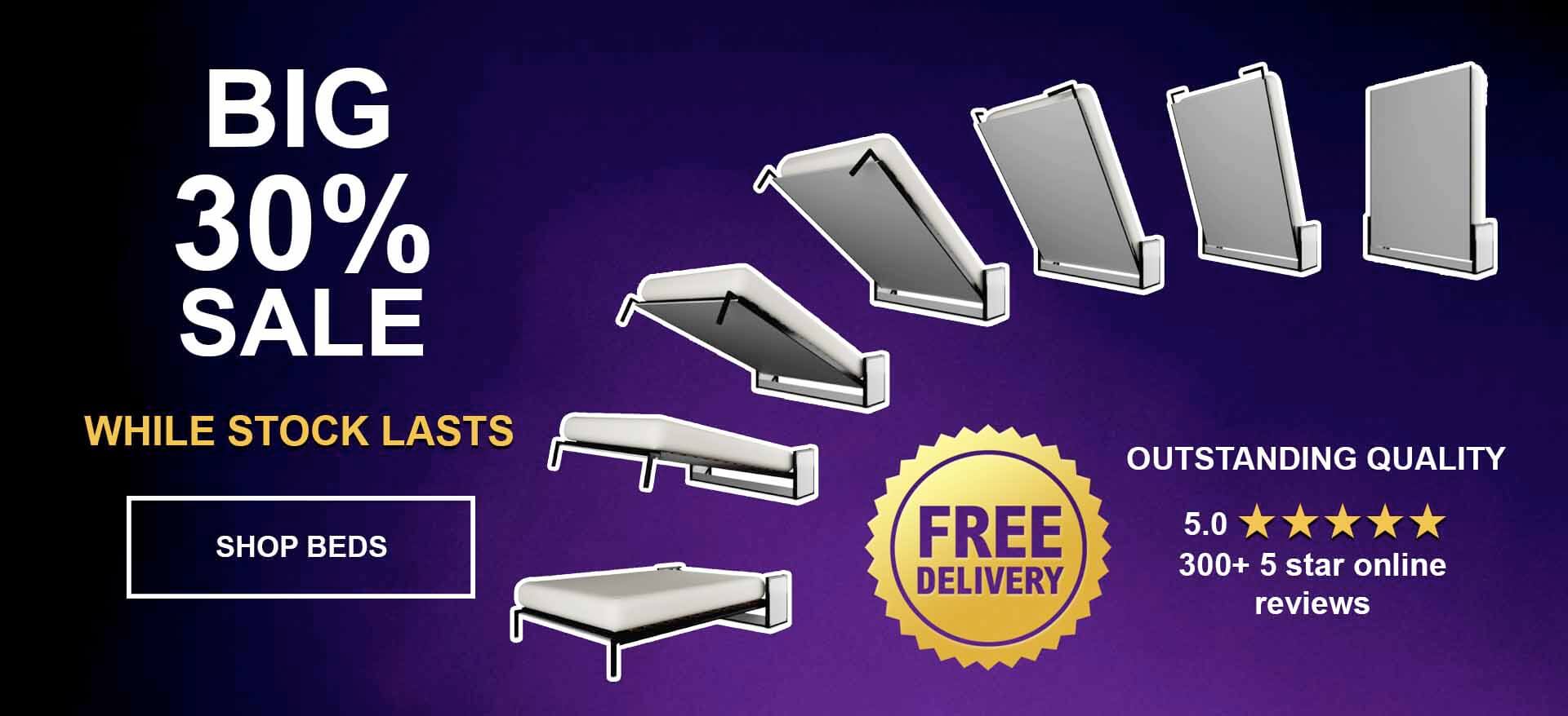 Wall Bed King: lifetime warranty, free delivery, top rated, outstanding quality