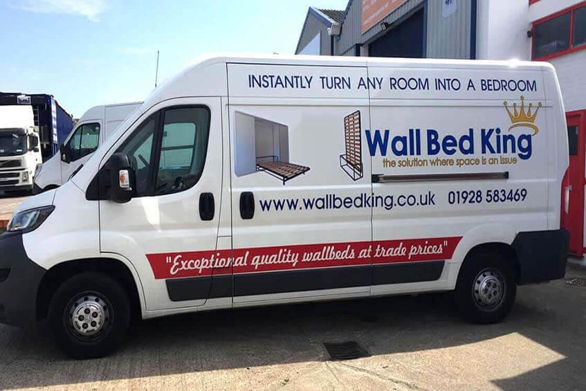 Wall Bed King delivery van