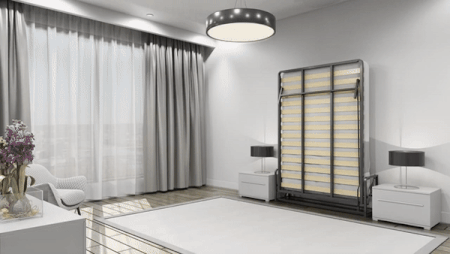Wall Bed demonstration GIF